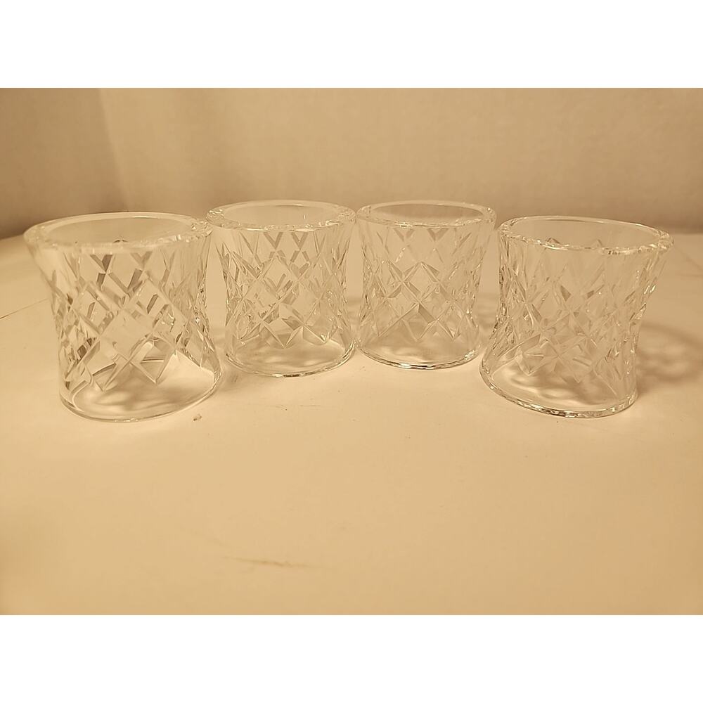 Waterford Napkin Rings Comeragh Vintage Crystal Waterford Napkin Holders - 4 - Picture 2 of 6